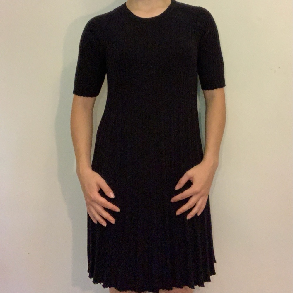 Cooperative Black Grace Swingy Sweater Dress